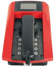 Innovaphone IP150 - Schwarz - Rot - Kabelgebundenes Mobilteil - Digital - Tisch/Wand - 128 x 64 Pixel - 7 Zeilen